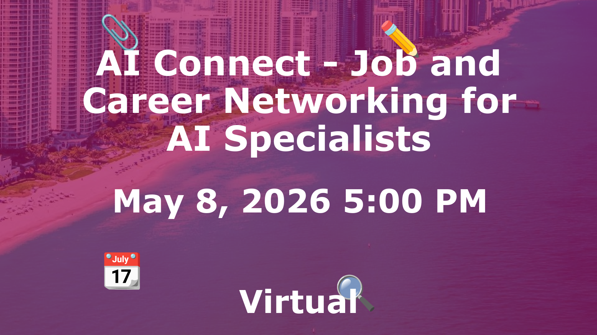 AI Connect - Job and Career Networking for AI Specialists event image